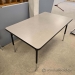 Height Adjustable Grey Office Table 60" x 30"